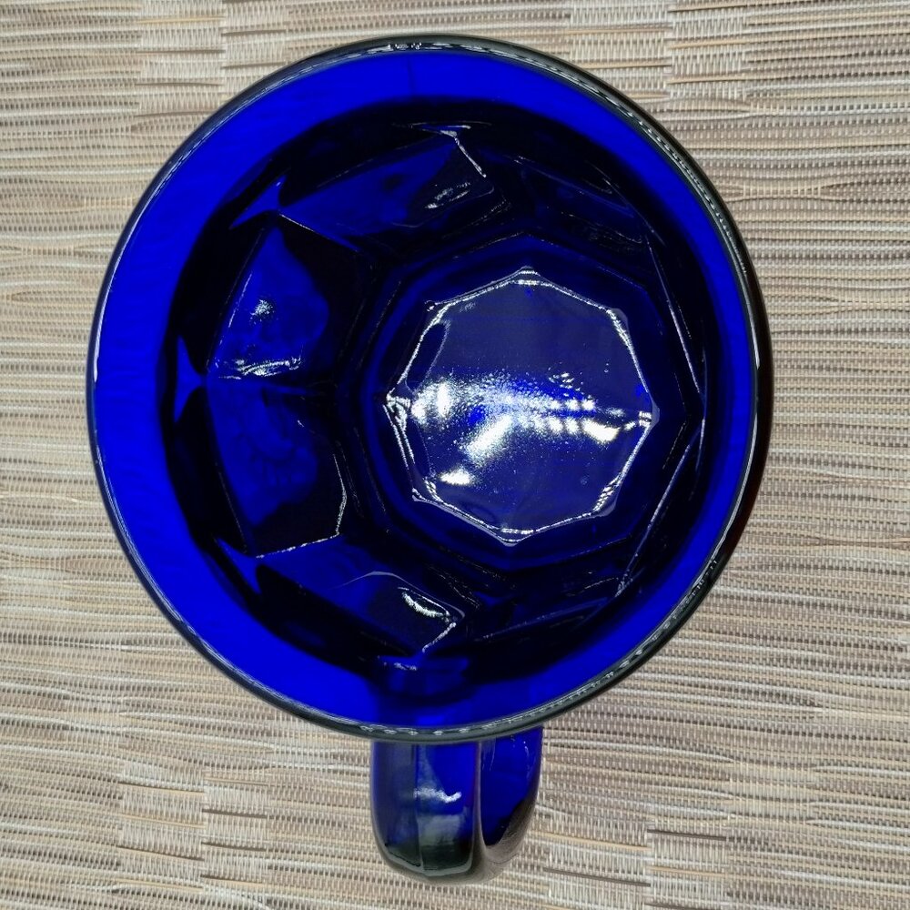 United States Navy Cobalt Blue Gold Glass Mug Made in the USA - Picture 9 of 9